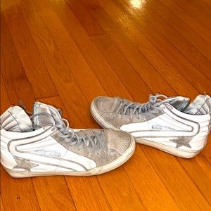 Golden goose slide high top
